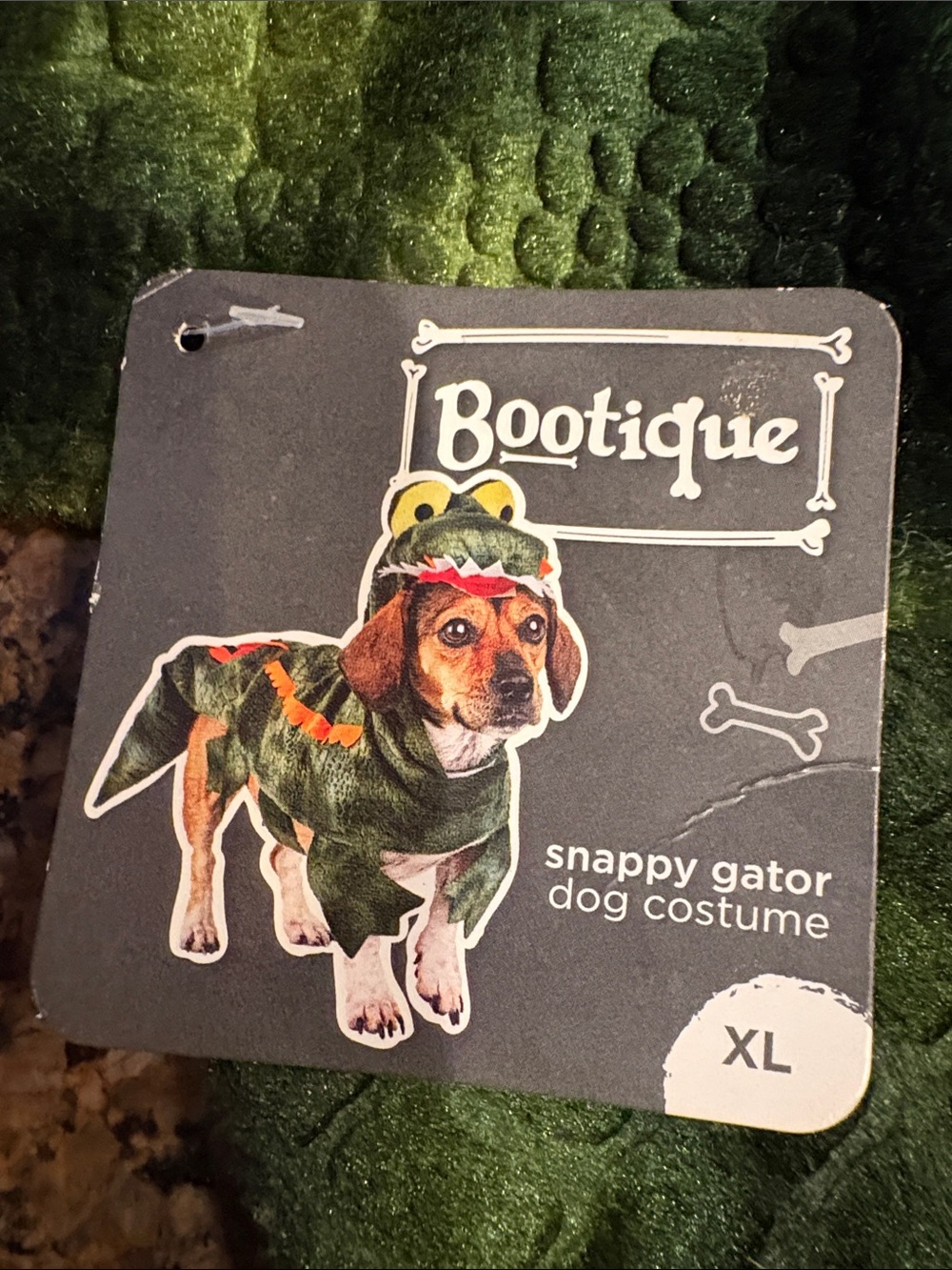 Bootique Snappy Gator dog costume sz XL - Picture 2 of 4
